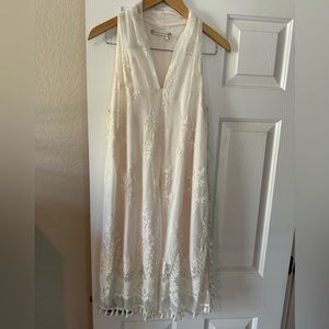 Chelsea and Violet Cream Tulle Dress